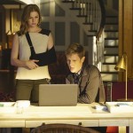  Revenge Preview: Epitaph (Season 4 Episode 11) REVENGE - "Epitaph" - As Emily and Victoria grieve, David springs into action to protect his loved ones, on "Revenge," SUNDAY, JANUARY 4 (10:01-11:00 p.m., ET), on the ABC Television Network. (ABC/Richard Cartwright)
EMILY VANCAMP, GABRIEL MANN