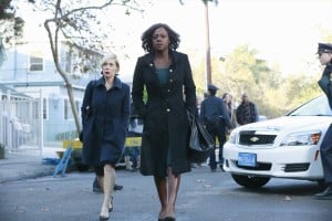  Preview: Secrets, Lies, and More Surprises on “How To Get Away With Murder” HOW TO GET AWAY WITH MURDER - "Hello Raskolnikov" - It's the day after Sam's murder and the students are called in to help Annalise find her missing husband, but just how much does Annalise know? And when a surprise visitor shows up in town, getting away with this murder might not be as easy as the students had hoped, on the January return of "How to Get Away with Murder," THURSDAY JANUARY 29 (10:00-11:00 p.m., ET) on the ABC Television Network. (ABC/Mitch Haaseth)
LIZA WEIL, VIOLA DAVIS