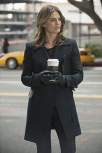  Castle Preview: Castle, P.I. (Season 7 Episode 11) CASTLE - "Castle, P.I." - After being forbidden to work with Kate Beckett or the 12th Precinct, Castle obtains a P.I. license and shows up unannounced at Beckett's crime scene, hoping to investigate alongside her as a private eye. But things don't go as Castle had planned, on "Castle," MONDAY, JANUARY 12 (10:01-11:00 p.m., ET) on the ABC Television Network. (ABC/Colleen Hayes)STANA KATIC