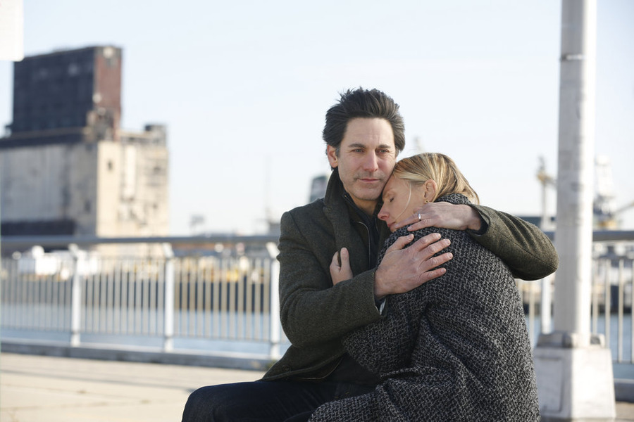  This Week In Television: Allegiance is Canceled, Mark-Paul Gosselaar Casting News, and More ALLEGIANCE -- "Chasing Over" Episode 104 -- Pictured: (l-r) Scott Cohen as Mark OConnor, Hope Davis as Katya OConnor -- (Photo by: Craig Blankenhorn/NBC)