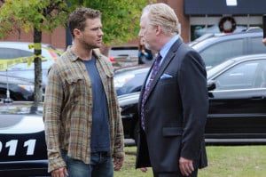  Secrets and Lies Sneak Peek: The Cop (Season 1 Episode 7) SECRETS AND LIES - "The Cop" - Ben (Ryan Phillipe) visits a prison inmate who provides information that might prove Detective Cornell (Juliette Lewis) is pushing the boundaries of the law. With the "help" of Arthur Fenton, Ben attempts to bring Cornell down, but an anonymous tip puts the spotlight back on Ben as the prime suspect, and the Crawford family finally collapses under the strain, on "Secrets and Lies," airing SUNDAY, APRIL 12 (9:00-10:01 p.m., ET), on the ABC Television Network. (ABC/Brownie Harris)RYAN PHILLIPPE, TIMOTHY BUSFIELD