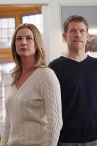 EMILY VANCAMP, JAMES TUPPER - REVENGE - "Exposure" Revenge Review: Exposure (Season 4 Episode 19) REVENGE - "Exposure" - Emily faces a promising future as Amanda Clarke until Victoria uncovers devastating new secrets from her past, on "Revenge," SUNDAY, APRIL 12 (10:01-11:00 p.m., ET), on the ABC Television Network. (ABC/Danny Feld)
EMILY VANCAMP, JAMES TUPPER