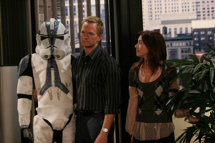 How I Met Your Mother _ Barney, Lily, and a Storm Trooper