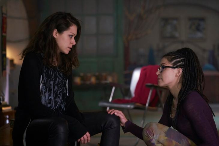 Sarah (TATIANA MASLANY) and Cosima (TATIANA MASLANY)