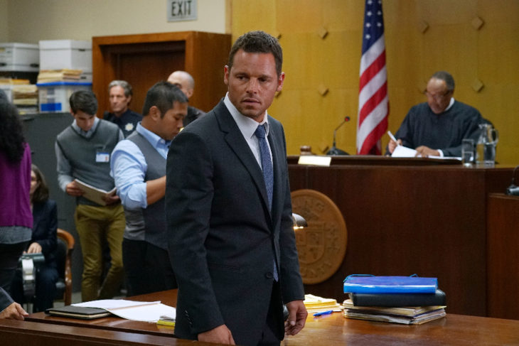 GREY'S ANATOMY - "Catastrophe and the Cure" - Meredith considers her loyalties, as Alex deals with the repercussions of his actions. Newlyweds Amelia and Owen host a dinner party with unlikely guests, and Jackson proposes an arrangement to help April through her recovery, on "Grey's Anatomy," THURSDAY, SEPTEMBER 29 (8:00-9:00 p.m. EDT), on the ABC Television Network. (ABC/Byron Cohen) Grey’s Anatomy Review: Catastrophe and the Cure (Season 13 Episode 2) GREY'S ANATOMY - "Catastrophe and the Cure" - Meredith considers her loyalties, as Alex deals with the repercussions of his actions. Newlyweds Amelia and Owen host a dinner party with unlikely guests, and Jackson proposes an arrangement to help April through her recovery, on "Grey's Anatomy," THURSDAY, SEPTEMBER 29 (8:00-9:00 p.m. EDT), on the ABC Television Network. (ABC/Byron Cohen)
