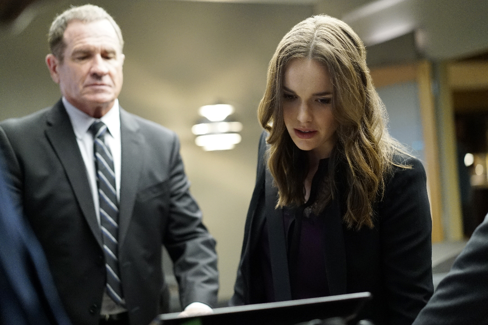 ELIZABETH HENSTRIDGE | Tell-Tale TV MARVEL'S AGENTS OF S.H.I.E.L.D. - "Uprising" - As Coulson, Mack and Fitz attempt to track down and neutralize a rogue group looking to end Inhuman Registration worldwide, Simmons and Dr. Radcliffe only have hours to save May before she succumbs forever to her mysterious illness, on "Marvel's Agents of S.H.I.E.L.D.," TUESDAY, OCTOBER 11 (10:00-11:00 p.m. EDT), on the ABC Television Network. (ABC/Jennifer Clasen)