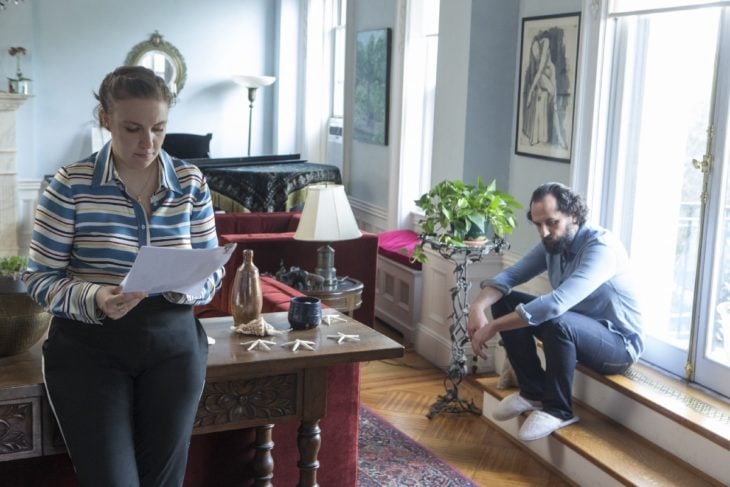 Girls Season 6 Episode 3 -- Lena Dunham, Matthew Rhys (photo credit: Craig Blankenhorn/HBO)