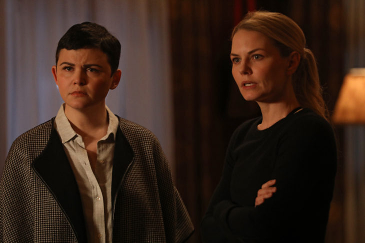 ONCE UPON A TIME - "Mother's Little Helper" - Gold and Belle convince Emma to help Gideon, explaining that together they can stop the Black Fairy. Henry experiences a disorienting shift in his powers that forces Regina to seek counsel from the previous Author. Meanwhile, in Fairy Tale Land, Hook attempts to win the assistance of an old adversary by betting his most prized possession on a game of cards. And, in a flashback, the Black Fairy tortures young Gideon in hopes of molding him into the perfect apprentice, on "Once Upon a Time," SUNDAY, APRIL 9 (8:00-9:00 p.m. EDT), on The ABC Television Network. (ABC/Jack Rowand)