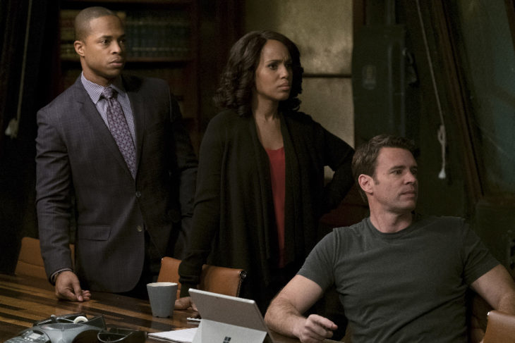 SCANDAL- "Dead in the Water" - It's a race against the clock when Olivia and OPA's investigation into the conspiracy puts one of their own in grave danger, on "Scandal," airing THURSDAY, APRIL 6 (9:01-10:00 p.m. EDT), on The ABC Television Network. (ABC/Scott Everett White)