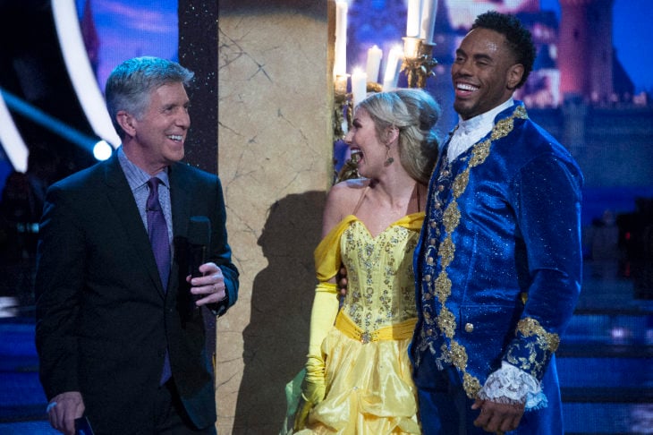 DANCING WITH THE STARS - "Episode 2405" - The nine remaining celebrities will transform into some of the most magical Disney characters and celebrate the magnificence of "Disney Night," on "Dancing with the Stars," live, MONDAY, APRIL 17 (8:00-10:01 p.m. EDT), on The ABC Television Network. (ABC/Eric McCandless)