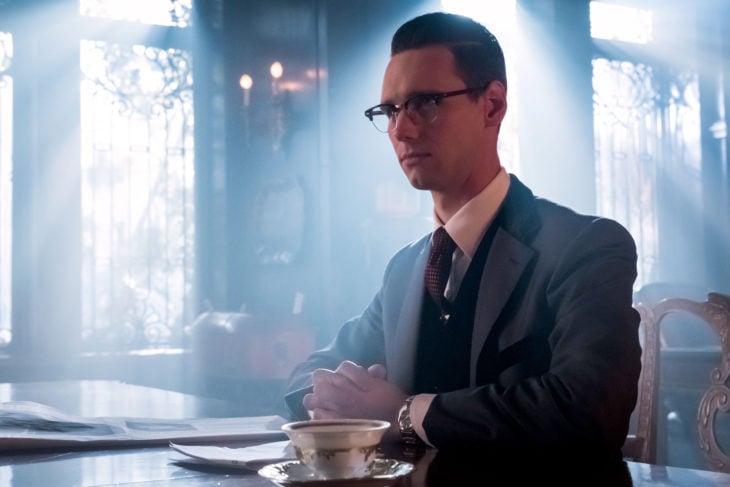 GOTHAM: Cory Michael Smith in the "Mad City: How The Riddler Got His Name" spring premiere episode of GOTHAM airing Monday, April 24 (8:00-9:01 PM ET/PT) on FOX. Cr: Jeff Neumann/FOX
