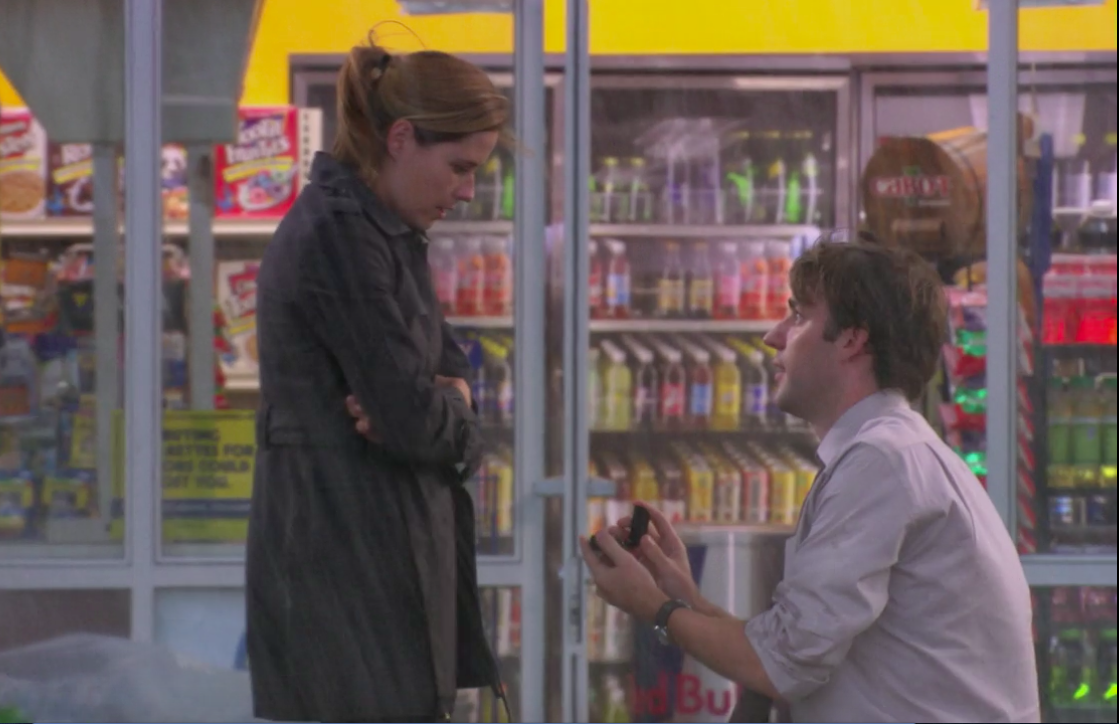 Jim proposes to Pam - The Office