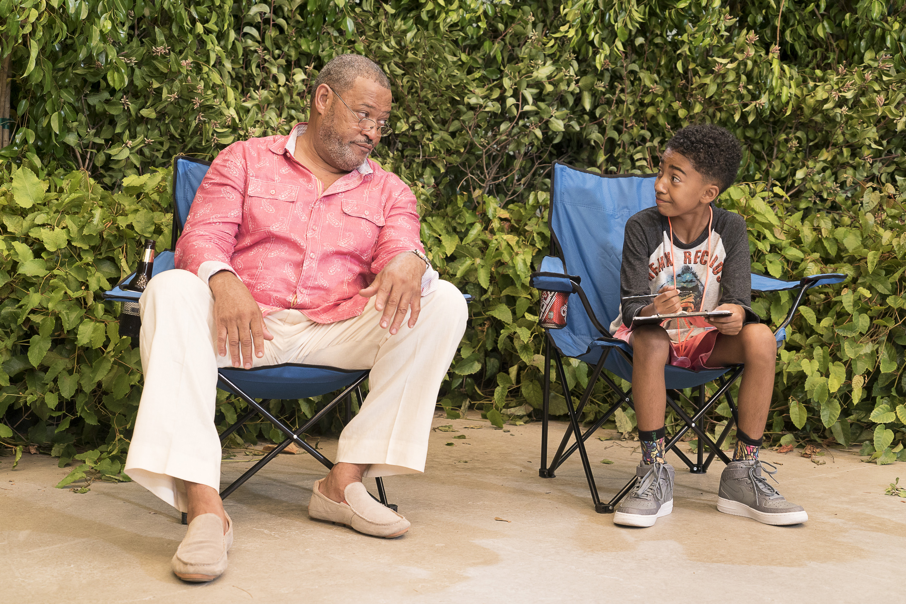 LAURENCE FISHBURNE, MILES BROWN