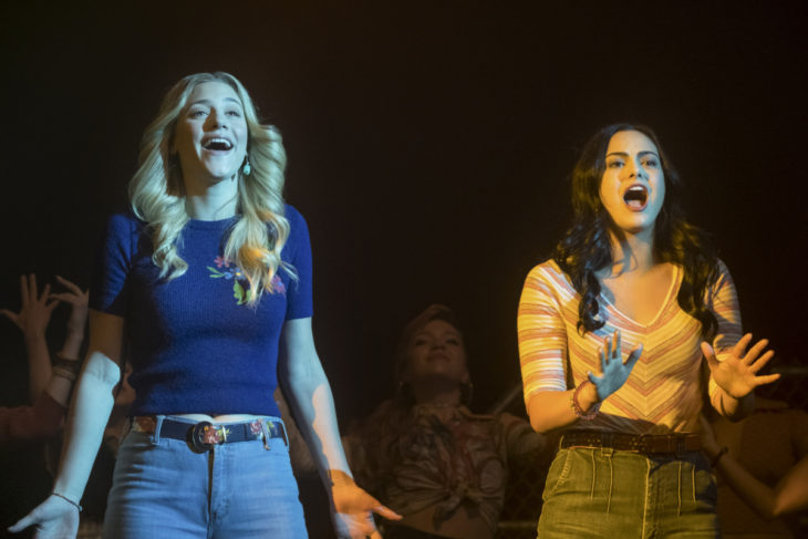 Riverdale -- "Chapter Thirty-One: A Night to Remember" -- Image Number: RVD218b_0143.jpg -- Pictured (L-R): Lili Reinhart as Betty and Camila Mendes as Veronica -- Photo: Katie Yu/The CW -- ÃÂ© 2018 The CW Network, LLC. All rights reserved.
