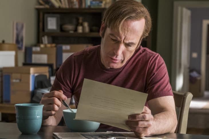 Better Call Saul Season 4 Episode 3 - Bob Odenkirk as Jimmy McGill Better Call Saul Review: Something Beautiful (Season 4 Episode 3) Better Call Saul Season 4 Episode 3 - Bob Odenkirk as Jimmy McGill 