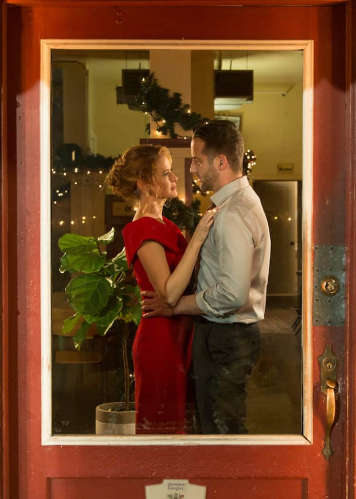 Christmas Pen Pals Review Sarah Drew Brings a Spark to Her Lifetime