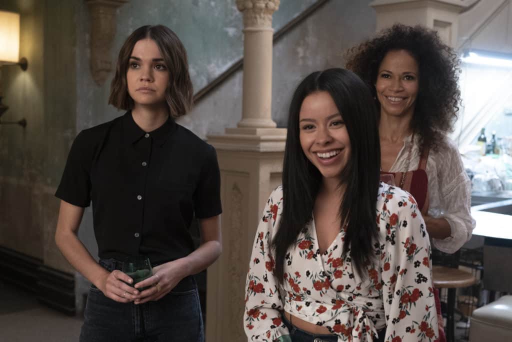 MAIA MITCHELL, CIERRA RAMIREZ, SHERRI SAUM | Tell-Tale TV MAIA MITCHELL, CIERRA RAMIREZ, SHERRI SAUM