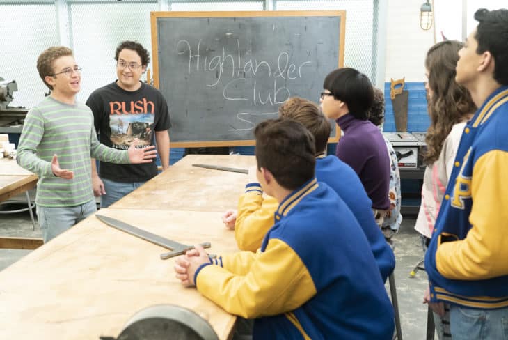 The Goldbergs Season 6 Episode 17 "There Can Be Only One Highlander Club"