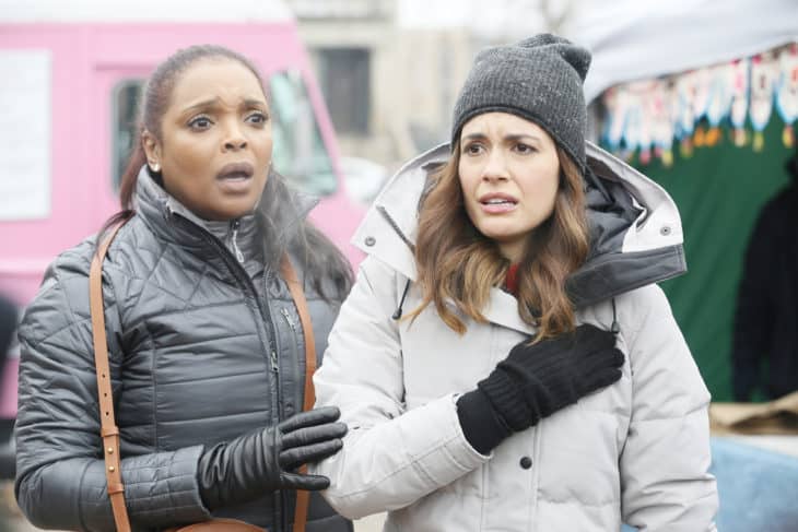 Chicago Med Season 4 Episode 15 - Marlyne Barrett as Maggie Lockwood, Torrey DeVitto as Natalie Manning