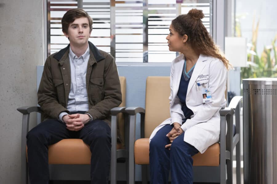 The Good Doctor Season 2 Episode 18 - Trampoline FREDDIE HIGHMORE, ANTONIA THOMAS | Tell-Tale TV The Good Doctor Season 2 Episode 18 - Trampoline FREDDIE HIGHMORE, ANTONIA THOMAS