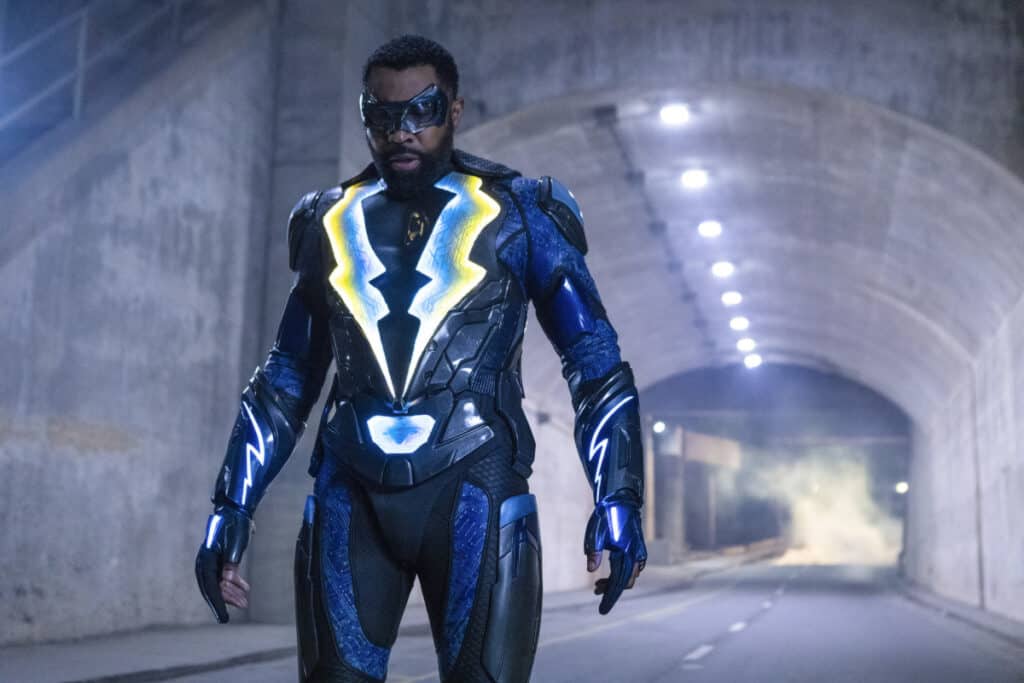 Black Lightning Season 2 Episode 16 -- "The Book of the Apocalypse: Chapter Two: The Omega" | Tell-Tale TV Black Lightning Season 2 Episode 16 -- "The Book of the Apocalypse: Chapter Two: The Omega"
