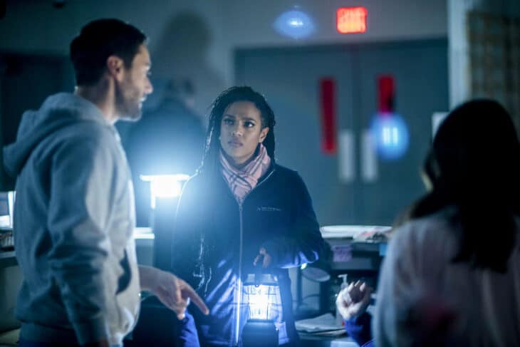 New Amsterdam Season 1 Episode 17 - Freema Agyeman as Dr. Helen Sharpe Preview — New Amsterdam Season 1 Episode 17: Sanctuary New Amsterdam Season 1 Episode 17 - Freema Agyeman as Dr. Helen Sharpe