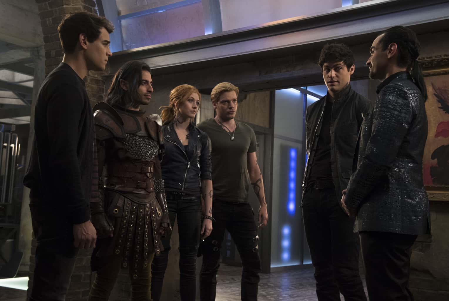 Shadowhunters Season 3 Episode 21 - ALBERTO ROSENDE, JADE HASSOUNE, KATHERINE MCNAMARA, DOMINIC SHERWOOD, MATTHEW DADDARIO, JAVIER MUNOZ The 2019 Tell-Tale TV Awards: Results! One Day at a Time, SEAL Team, Killing Eve, Shadowhunters, and Queer Eye Among Winners 