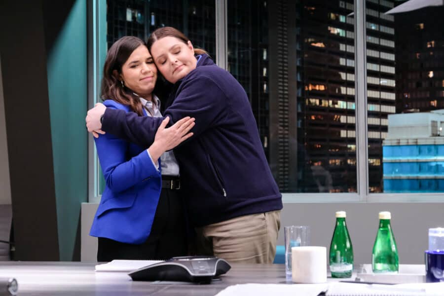 Superstore Season 4 Episode 21 - America Ferrera as Amy, Lauren Ash as Dina | Tell-Tale TV Superstore Season 4 Episode 21 - America Ferrera as Amy, Lauren Ash as Dina