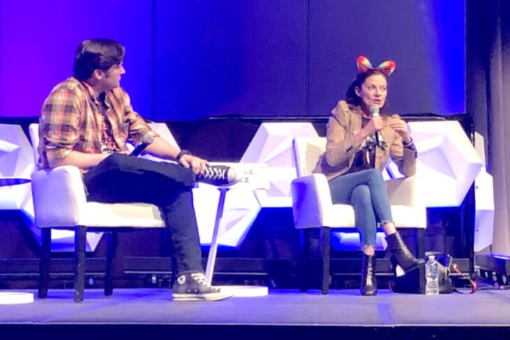 Michelle Gomez Panel Photo - Denver Pop Culture Con