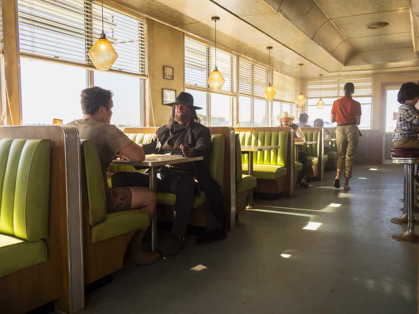 Preacher Season 4 Episode 3 - Graham McTavish as The Saint of Killers, Ian Colletti as Eugene Root/Arseface