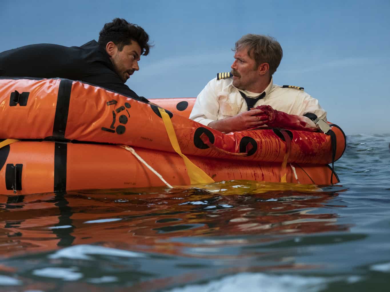 Preacher Season 4 Episode 4 - Dominic Cooper as Jesse Custer, Ditch Davey as Pilot Steve