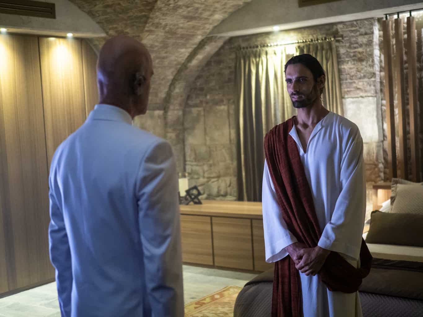 Preacher Season 4 Episode 4 - Pip Torrens as Herr Starr, Tyson Ritter as Jesus