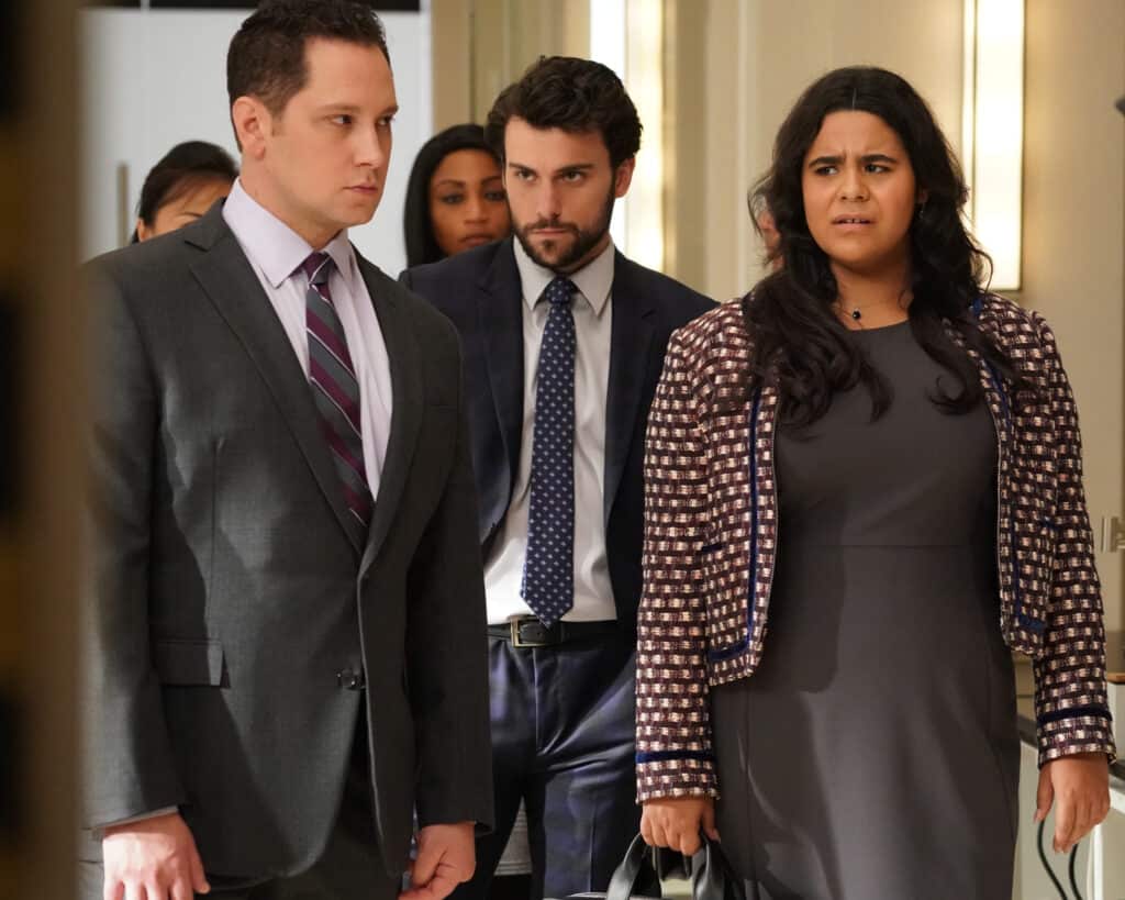 MATT MCGORRY, JACK FALAHEE, JESSICA MARIE GARCIA Preview — How to Get Away with Murder Season 6 Episode 2: Vivian’s Here