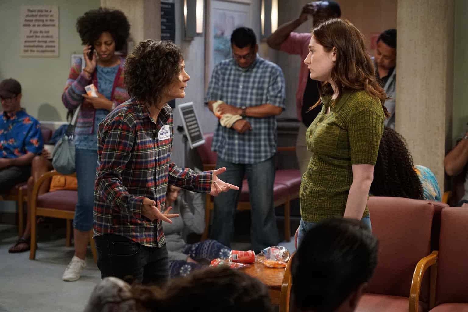 SARA GILBERT, EMMA KENNEY