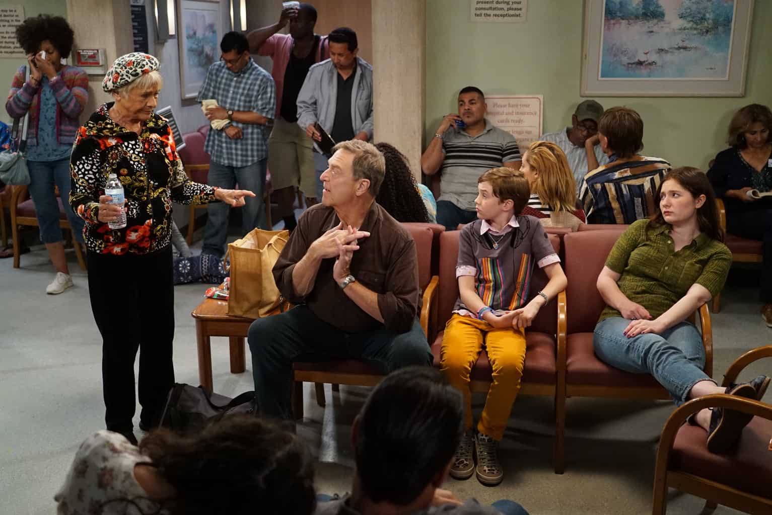 ESTELLE PARSONS, JOHN GOODMAN, AMES MCNAMARA, EMMA KENNEY