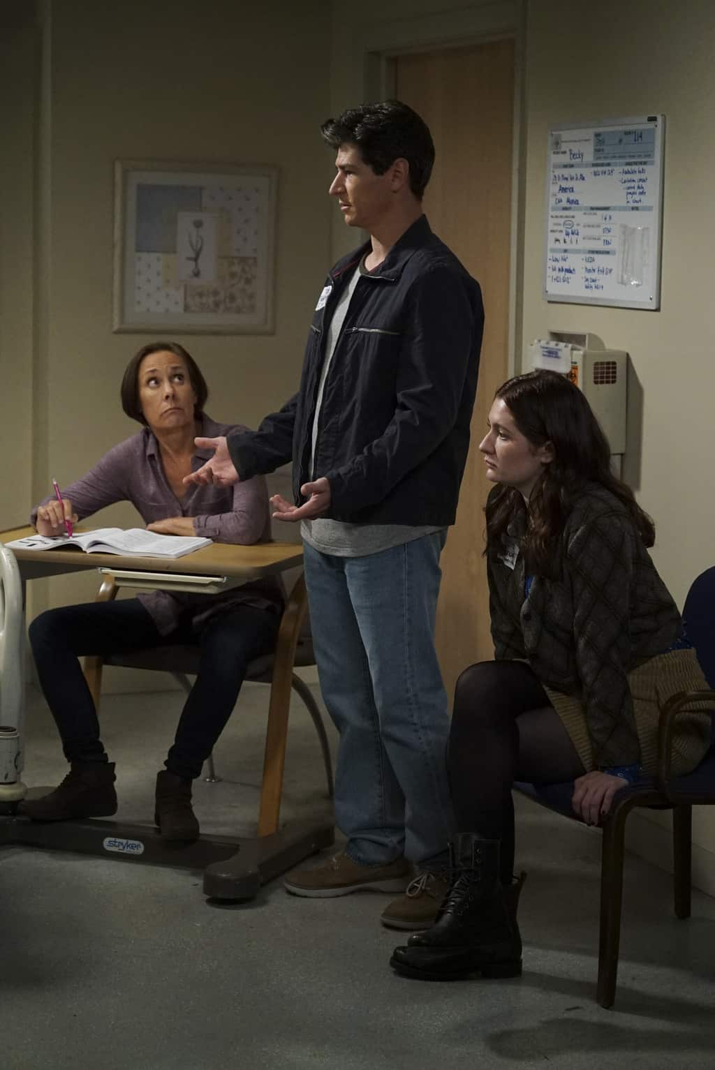 LAURIE METCALF, MICHAEL FISHMAN, EMMA KENNEY