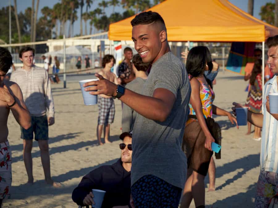 All American Season 2 Episode 1 - Michael Evans Behling as Jordan All American Review: Hustle And Motivate (Season 2 Episode 1) | Tell-Tale TV All American Season 2 Episode 1 - Michael Evans Behling as Jordan