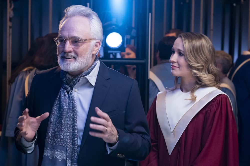 Perfect Harmony Season 1 Episode 1 - Bradley Whitford as Arthur, Anna Camp as Ginny | Tell-Tale TV Perfect Harmony Season 1 Episode 1 - Bradley Whitford as Arthur, Anna Camp as Ginny