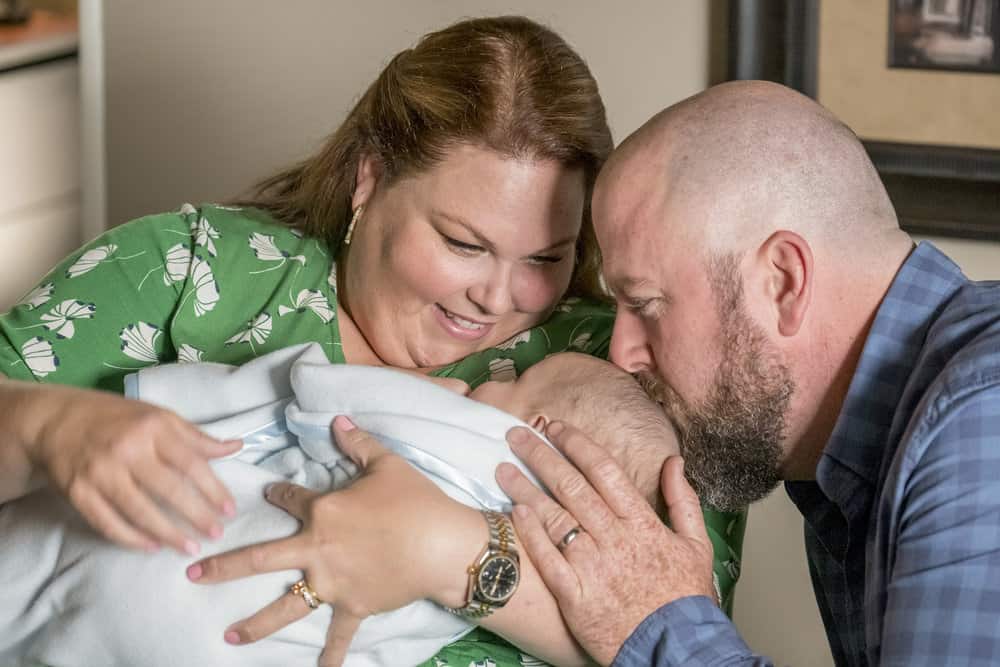 This Is Us Season 4 Episode 1 - Chrissy Metz as Kate, Chris Sullivan as Toby