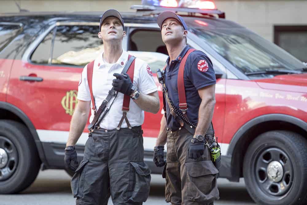 Chicago Fire Season 8 Episode 2 - Jesse Spencer as Matthew Casey, Taylor Kinney as Lt. Kelly Severide