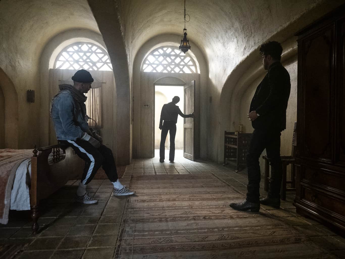 Preacher Season 4, Episode 9 - Joseph Gilgun as Cassidy, Dominic Cooper as Jesse Custer, Ruth Negga as Tulip O'Hare | Tell-Tale TV Preacher Season 4, Episode 9 - Joseph Gilgun as Cassidy, Dominic Cooper as Jesse Custer, Ruth Negga as Tulip O'Hare