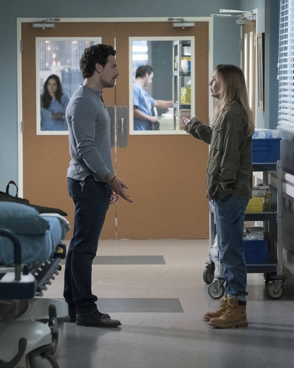 Grey's Anatomy Season 16 Episode 4, "It's Raining Men"