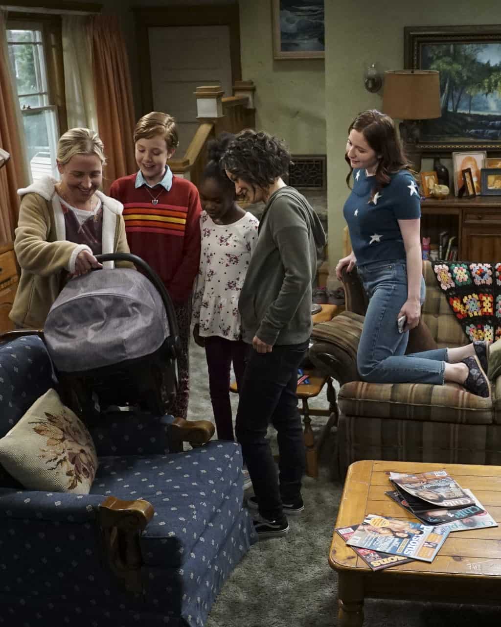 LECY GORANSON, AMES MCNAMARA, JAYDEN REY, SARA GILBERT, EMMA KENNEY