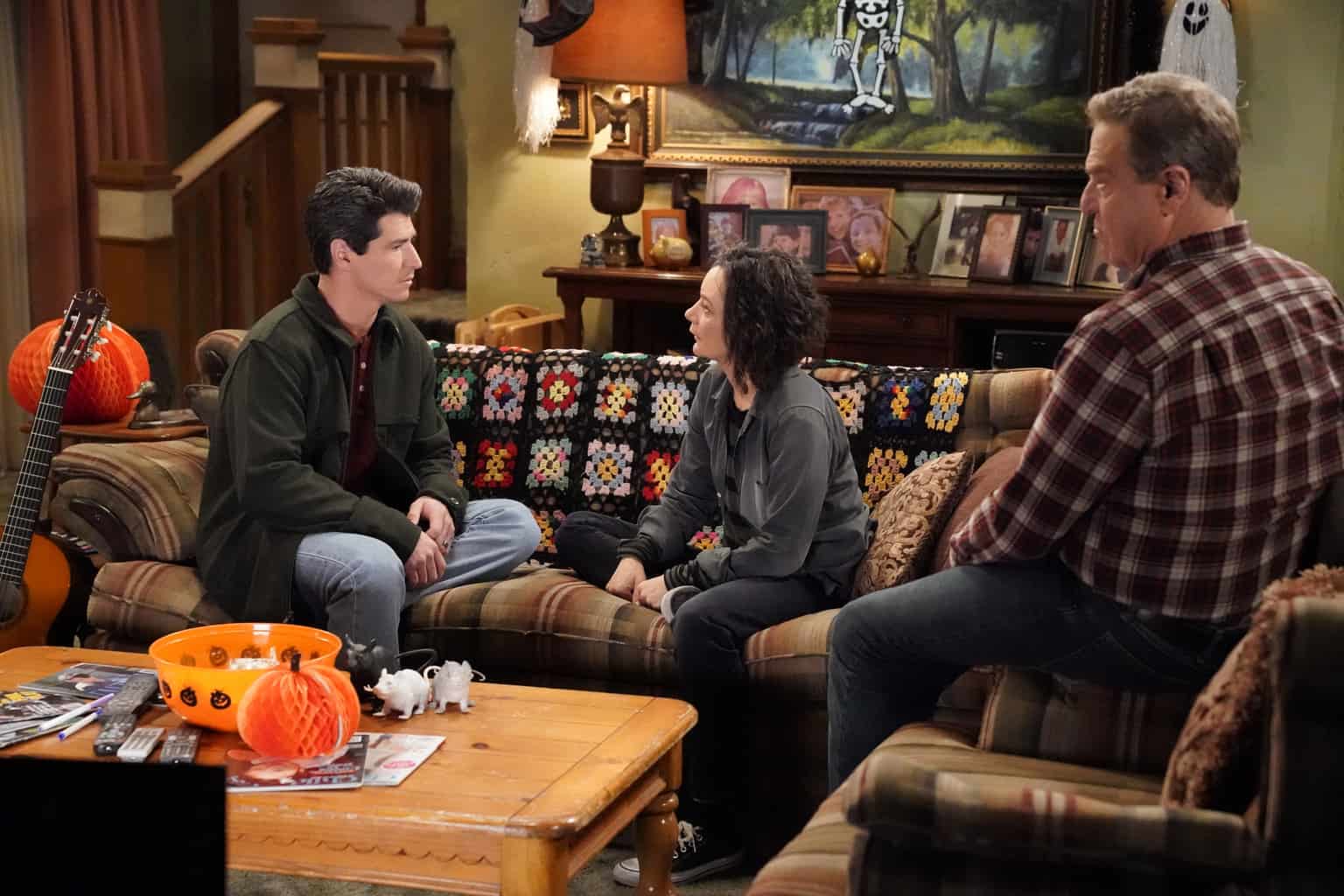 MICHAEL FISHMAN, SARA GILBERT, JOHN GOODMAN