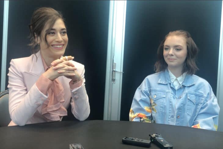 Castle Rock New York Comic Con Press Roundtables - Lizzy Caplan and Elsie Fisher