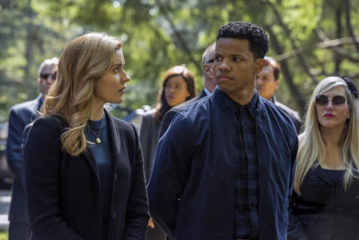 Nancy Drew Season 1 Episode 4 - Kennedy McMann as Nancy and Tunji Kasim as Nick Nancy Drew Review: The Haunted Ring (Season 1 Episode 4) Nancy Drew Season 1 Episode 4 - Kennedy McMann as Nancy and Tunji Kasim as Nick
