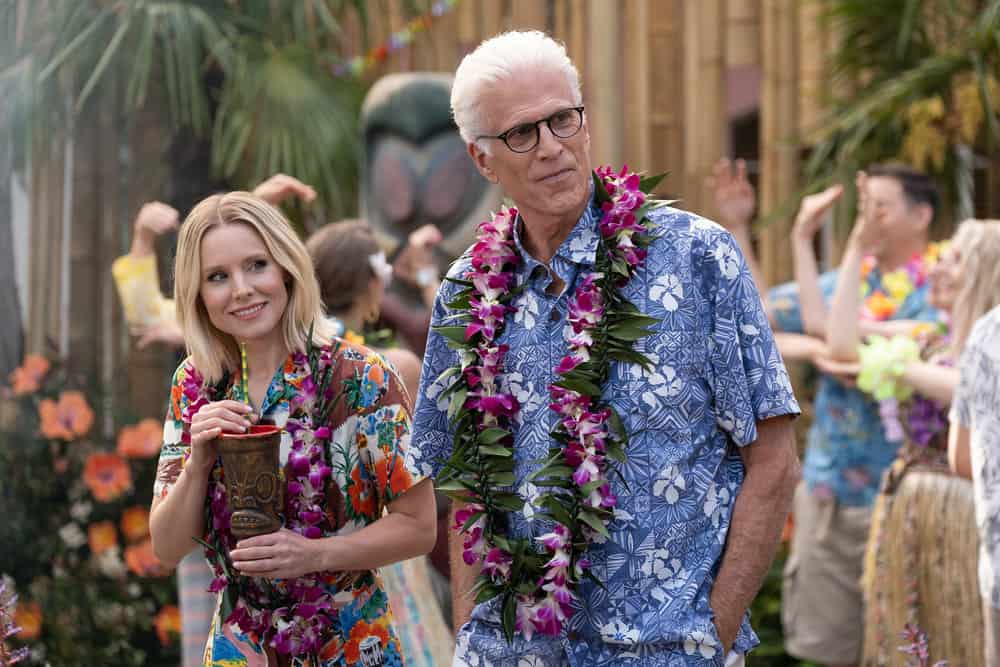 The Good Place Season 4 Episode 3 - Kristen Bell as Eleanor, Ted Danson as Michael | Tell-Tale TV The Good Place Season 4 Episode 3 - Kristen Bell as Eleanor, Ted Danson as Michael