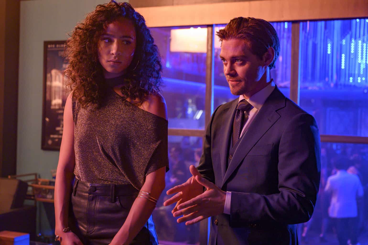 Prodigal Son Season 1 Episode 5 - Aurora Perrineu and Tom Payne