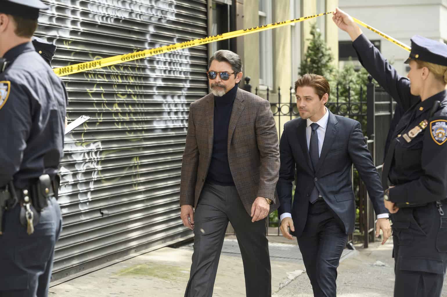 Prodigal Son Season 1 Episode 5 - Lou Diamond Phillips and Tom Payne