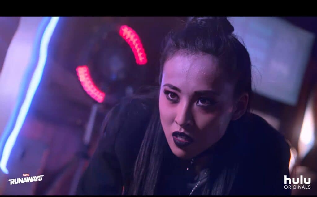 Runaways - Season 3 - Hulu - Lyrica Okano | Tell-Tale TV Runaways – Season 3 – Hulu – Lyrica Okano